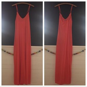 NWT Old Navy V-Neck Maxi Shift Dress Large TALL